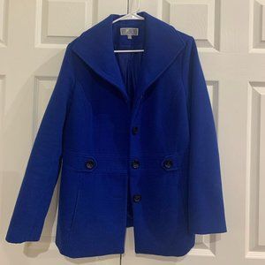 JM Collection royal blue peacoat - Great condition